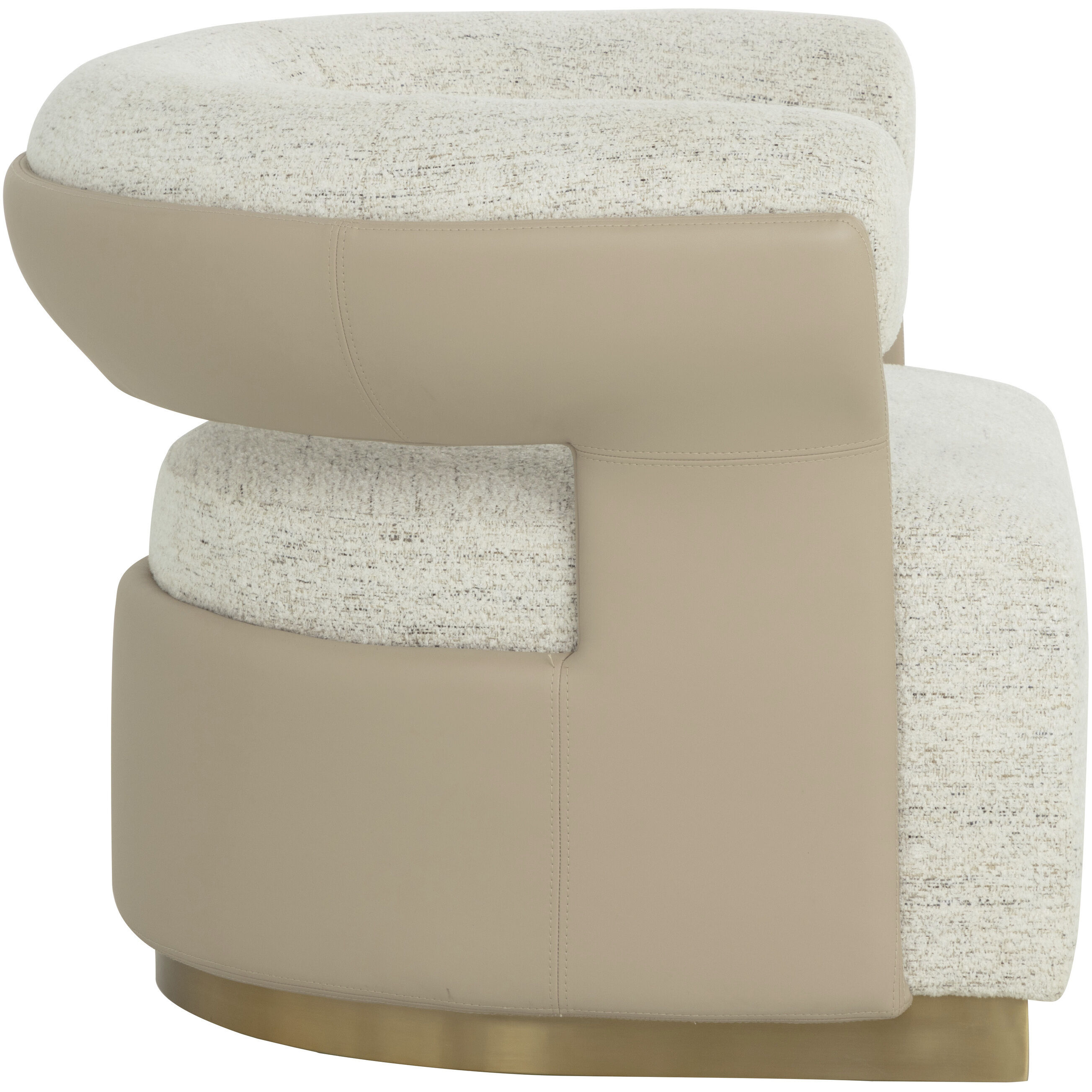 Olida Hailey Moon / Napa Beige Swivel Lounge Chair